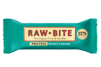 RAWBITE Protein Peanut Caramel 45g Riegel