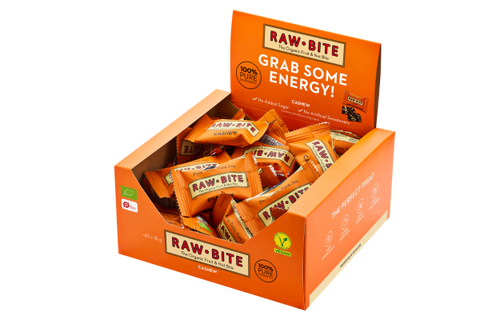 RAWBITE Office Box Cashew geöffnet