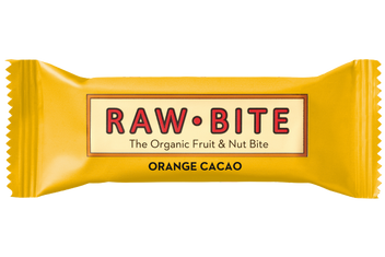 RAWBITE Orange Cacao Riegel